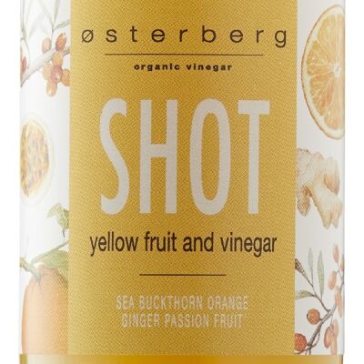 Yellow Fruit and Vinegar Shot
