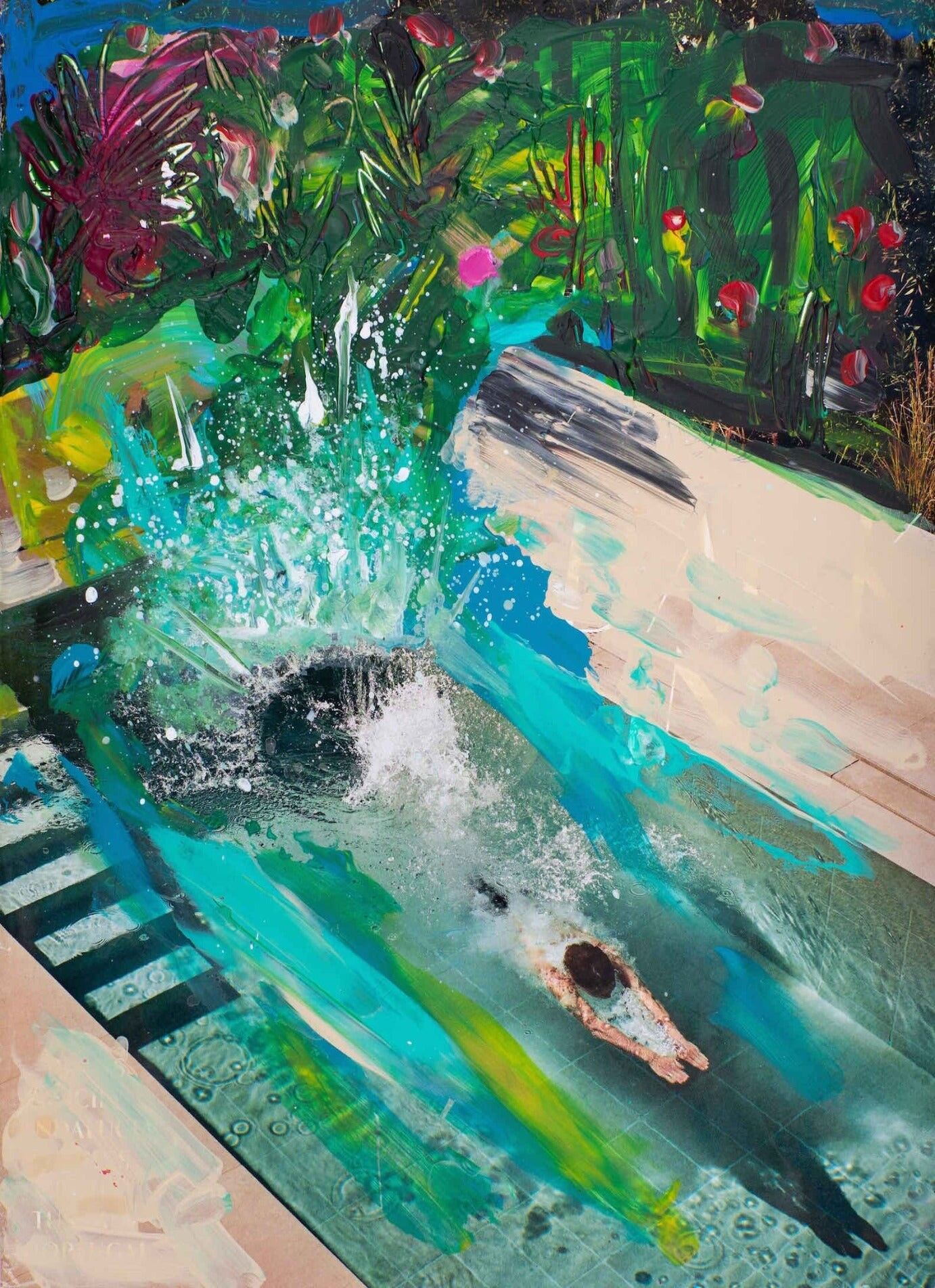 PLONGER - A3 WEISSER RAHMEN