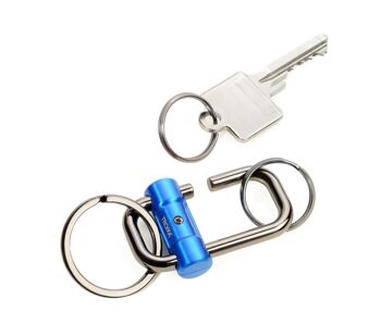 Porte-clés avec 3 porte-clés en 2 tailles | CLÉ À 2 VOIES 5