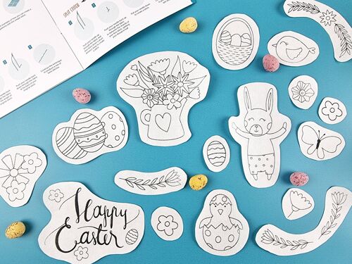 Easter Stick and Stitch Embroidery Patterns