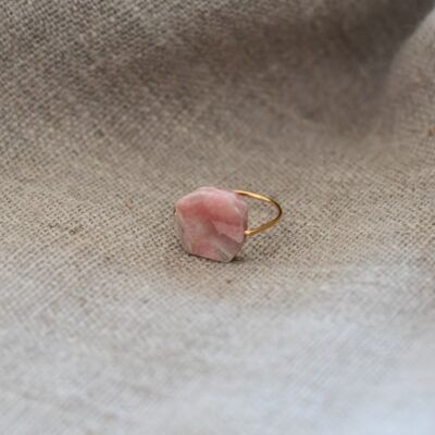 Bague rhodonite