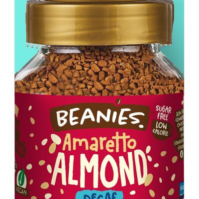 Beanies Decaf 50g -  Amaretto Almond Flavoured Instant Coffee