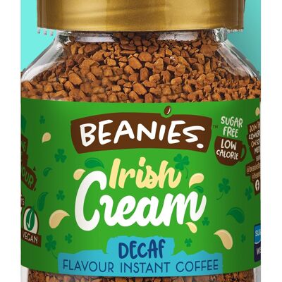 Beanies Decaf 50g - Irish Cream Flavoured Instant Coffee