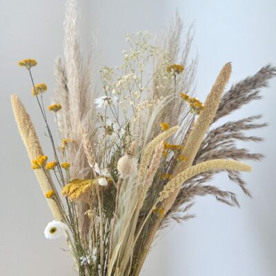 All Natural Yellow Dried Flower Bunch