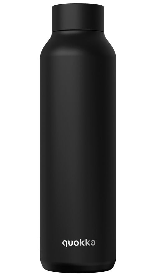 Quokka botella termo acero inoxidable solid jet black 850 ml