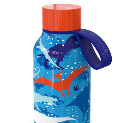 Quokka Botella Termo Solid Con Colgador Under Azul