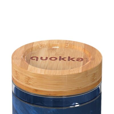 QUOKKA GLASS FOOD CONTAINER WITH SILICONE COVER UNKNOWN 500 ML