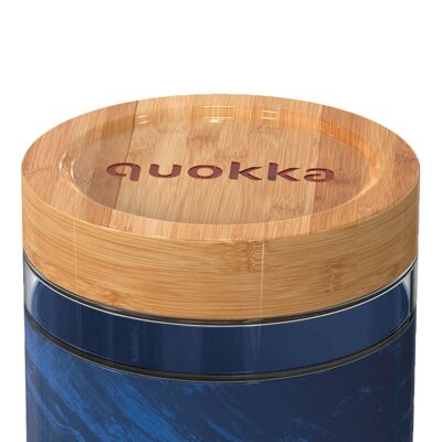 QUOKKA GLASS FOOD CONTAINER WITH SILICONE COVER UNKNOWN 820 ML