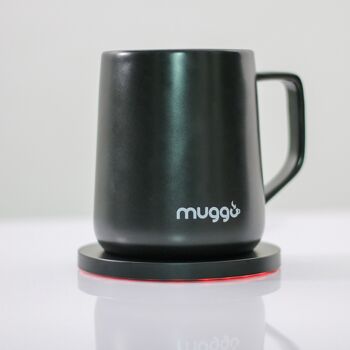 Muggo Qi Grande Tasse chauffante et chargeur sans fil Noir 2