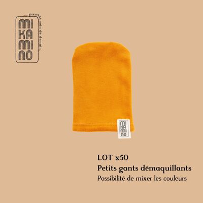 Small make-up remover glove LOTX50