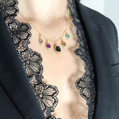 JOIA 5 STONES necklace VFNVB