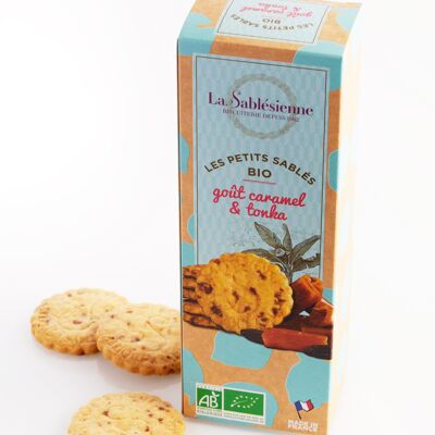 Shortbread-Kekse mit Karamellsplittern und Bio-Tonkabohne – 110-g-Karton