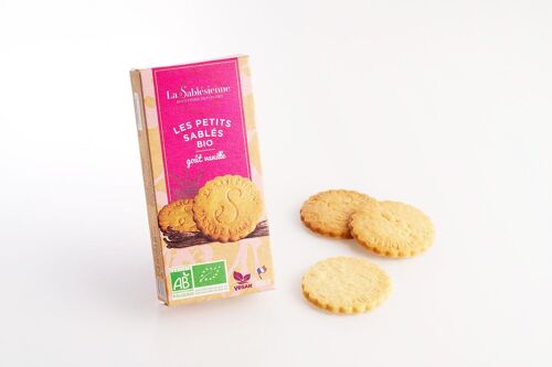 Biscuits sablés vanille bio & vegan - étui carton 37 g