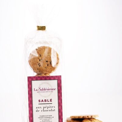 Chocolate chip shortbread cookies - 125 g bag