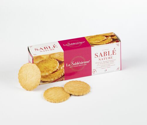 Biscuits sablés nature - étui carton 125 g