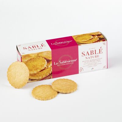 Plain shortbread cookies - 125 g cardboard box