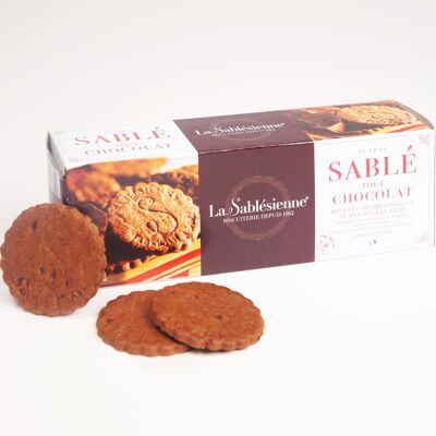 Biscuits sablés sablés tout chocolat - étui carton 125 g