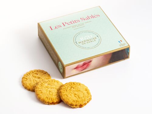 Biscuits sablés nature au pur beurre frais - étui carton 100 g