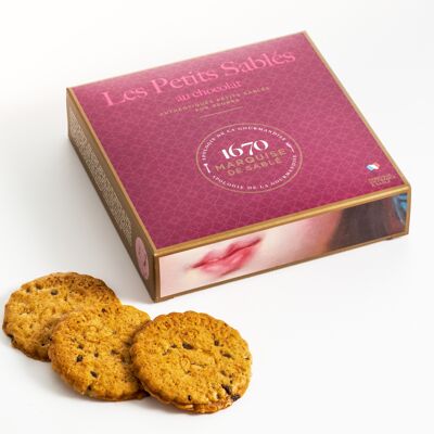 Biscuits sablés pépites de chocolat - étui carton 100g