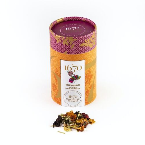 Infusion 1670 aux agrumes - boite carton 50 g