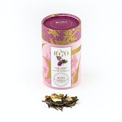 Green tea 1670 Passion Fruit - cardboard box 50 g