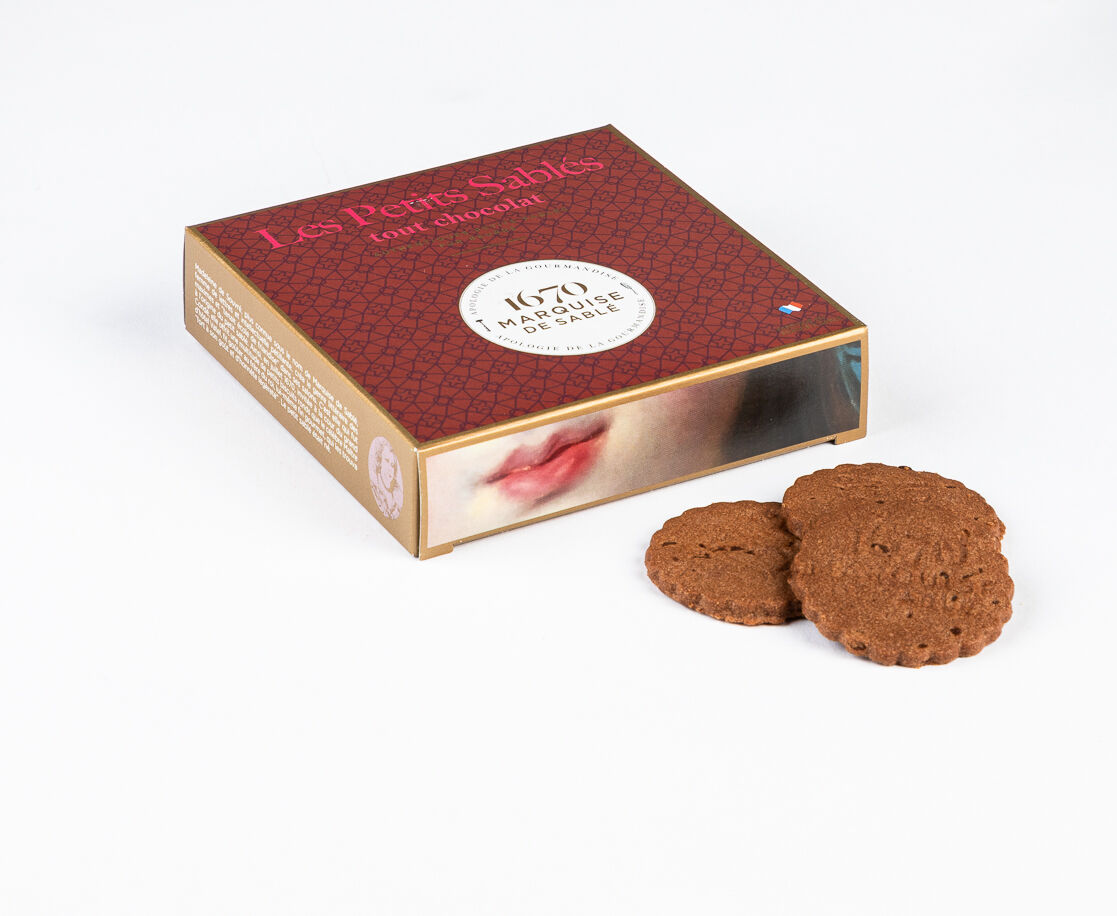 Alle Schokoladen-Shortbread-Kekse – 100-g-Karton