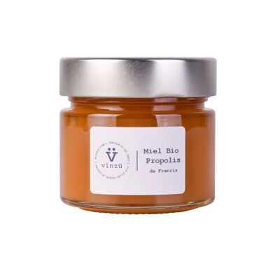 Préparation au miel propolis bio 250g