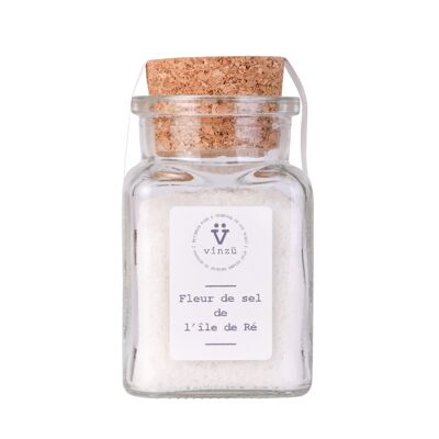 Fleur de sel barattolo di vetro / sughero 95g