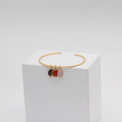 PULSERA JOIA 3 STONE MOR