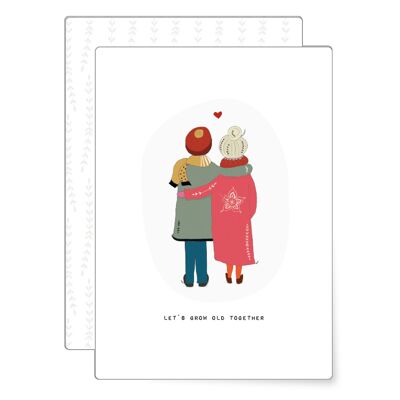 Envejecer | tarjeta postal