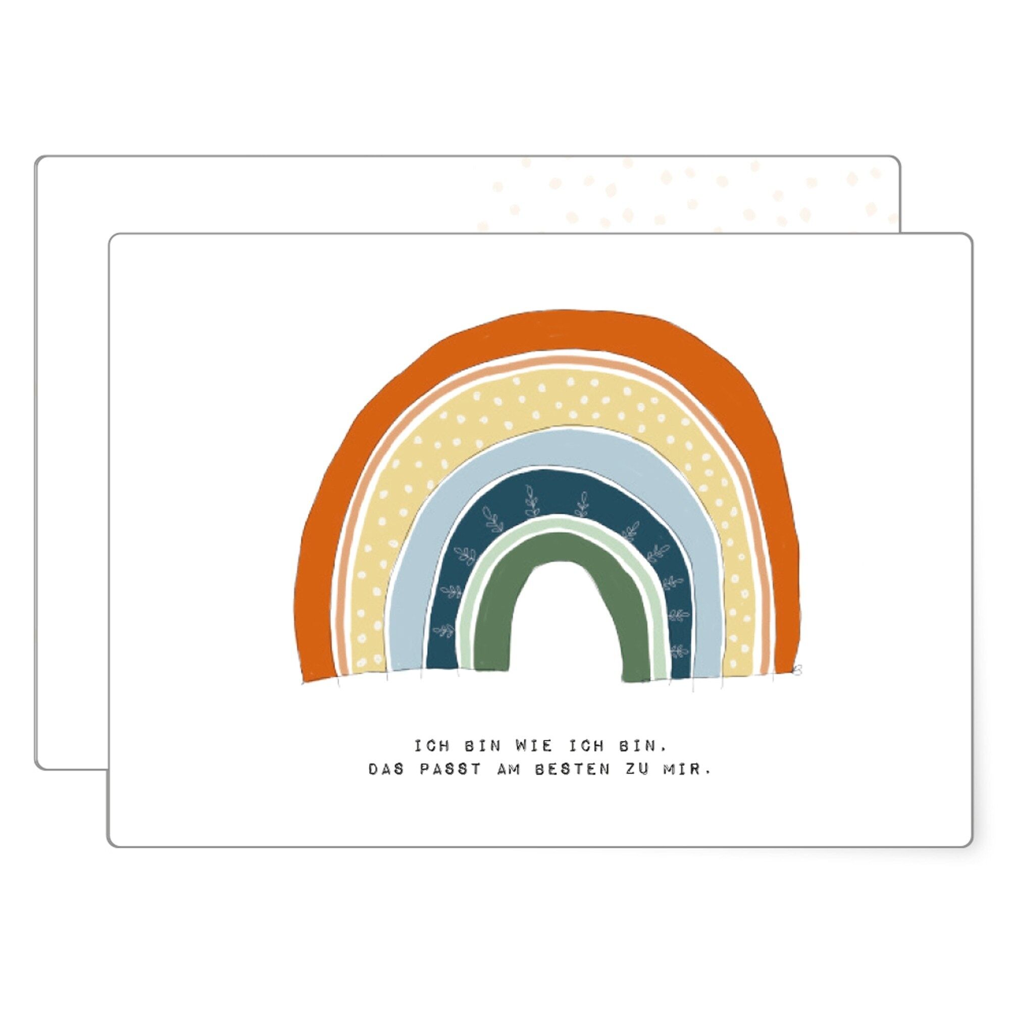 Rainbow | postcard