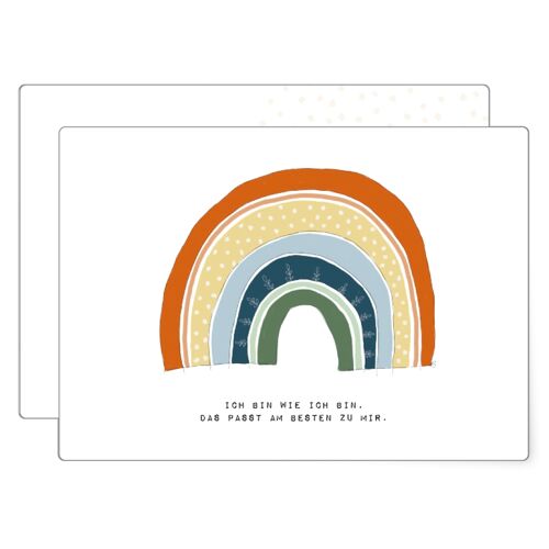 Regenbogen | Postkarte