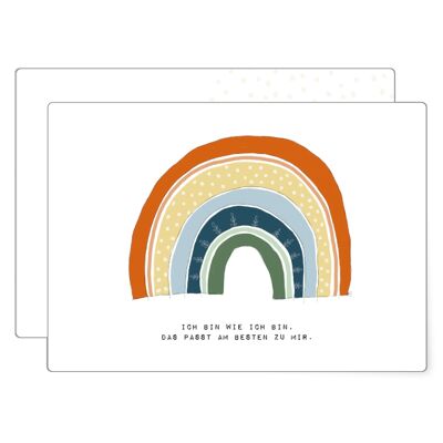 Rainbow | tarjeta postal