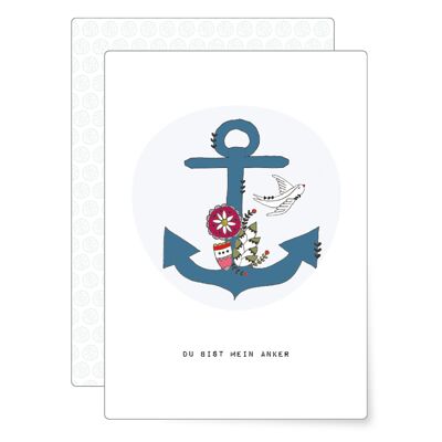 My anchor | postcard