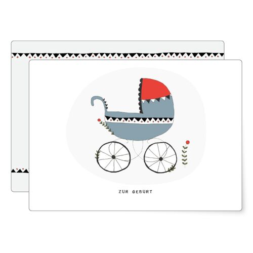 Kinderwagen | Postkarte