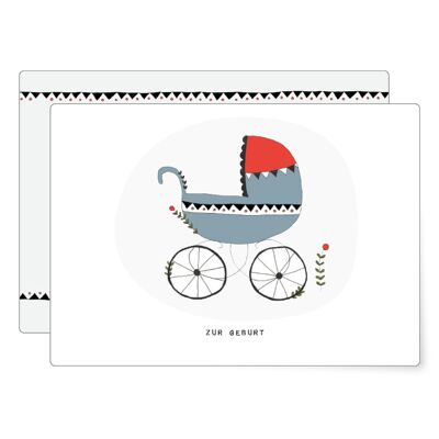 Kinderwagen | Postkarte