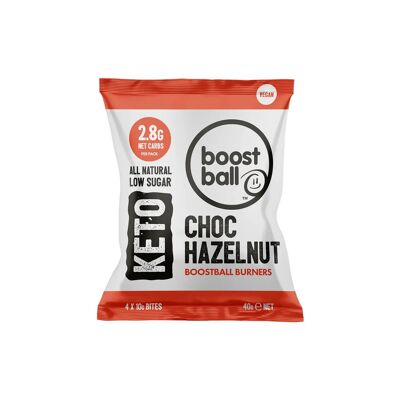 Choc Hazelnut Keto Burner Bites 40g x 12