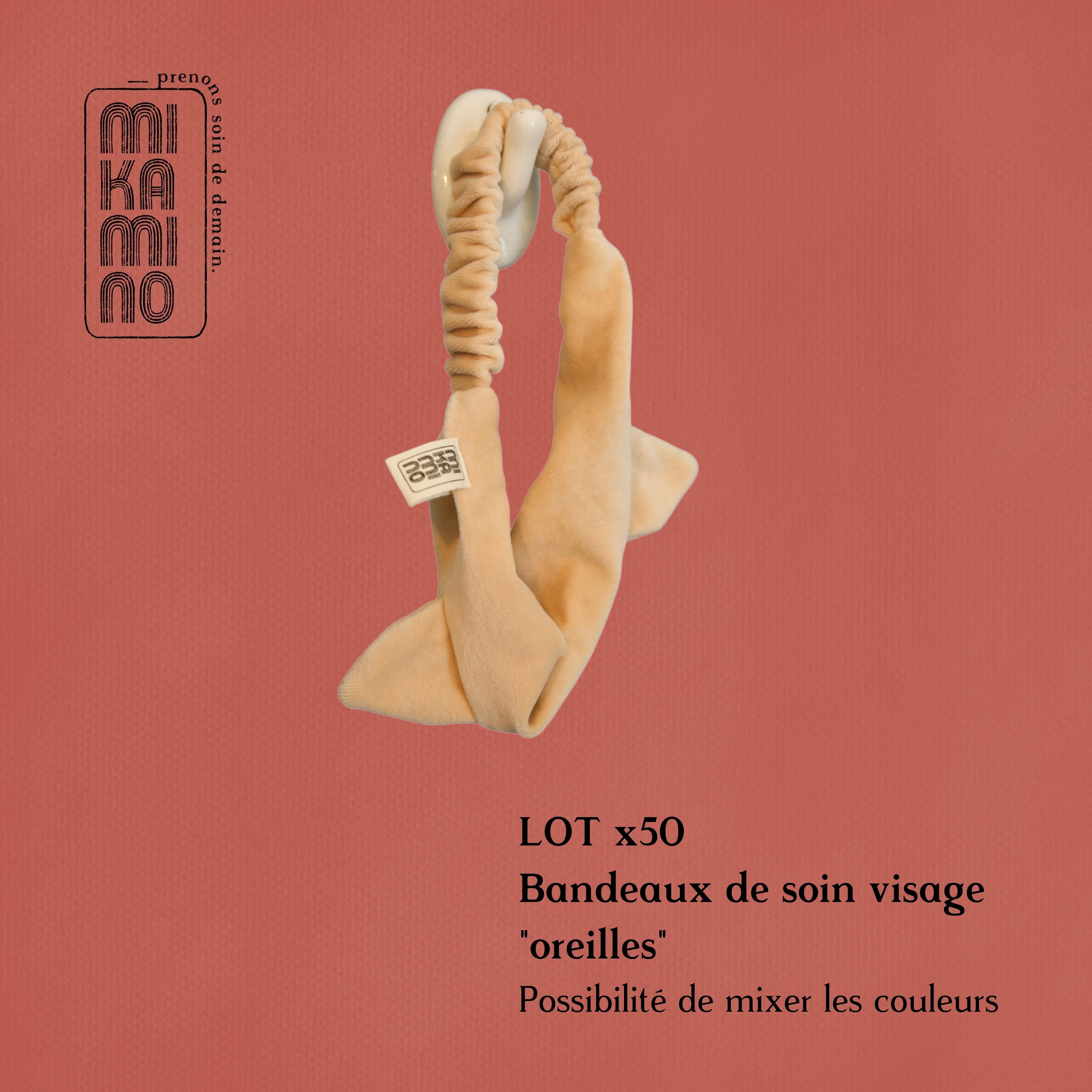 Cerchietto per la cura del viso "Orecchie" LOT X50