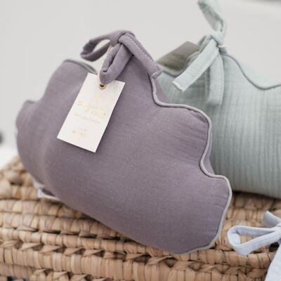 GRAY MUSICAL CUSHION