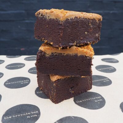 Vegan Biscoff Brownie