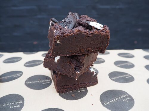 Vegan Oreo Brownie