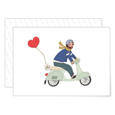 Vespa | tarjeta postal