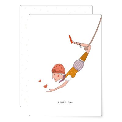 La migliore nonna | cartolina