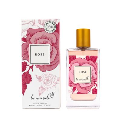 Rose - Natürliches Eau de Parfum 11er Set + 1 gratis