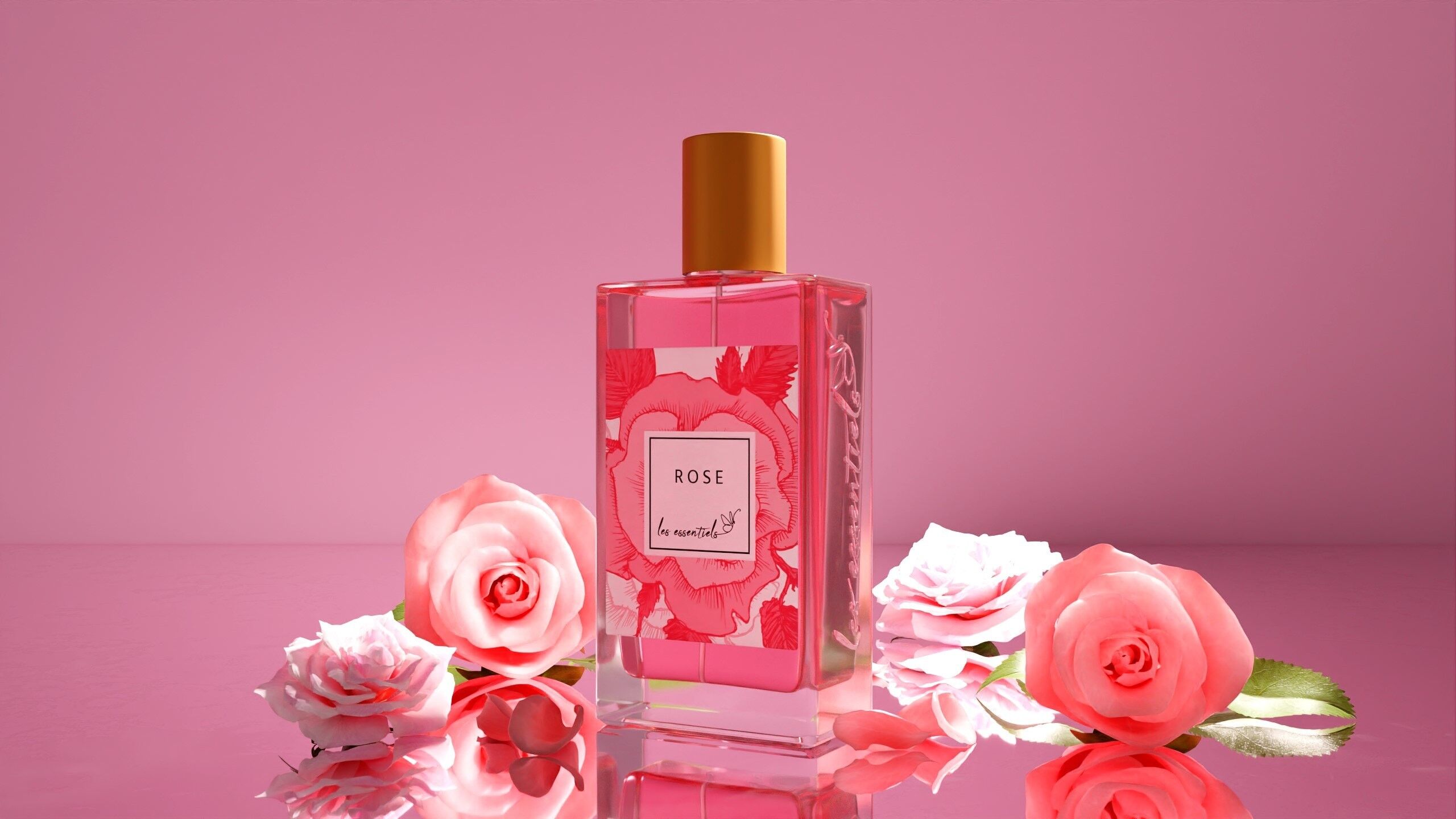 Rose - Natürliches Eau de Parfum 80ml