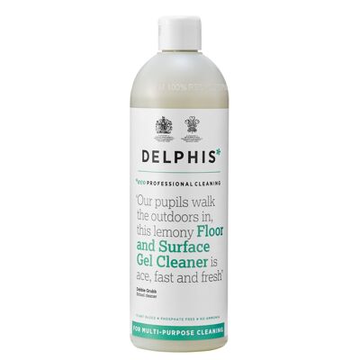 Delphis Eco Detergente in gel al limone per pavimenti e superfici