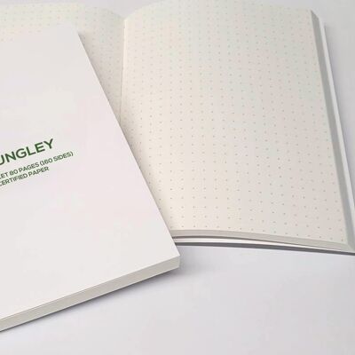 A6 Refill Notebook - Dotted - Pack of 2