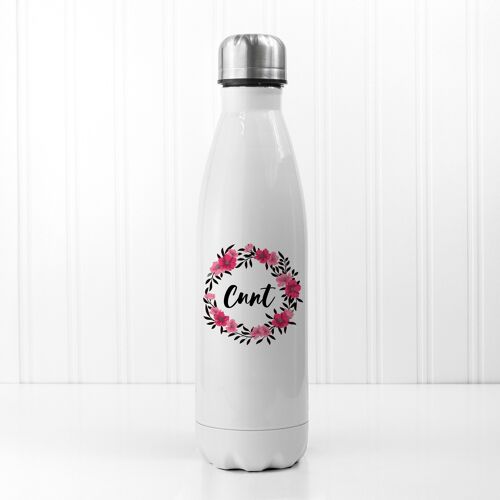 C-nt Floral - Mouthy Water Bottle