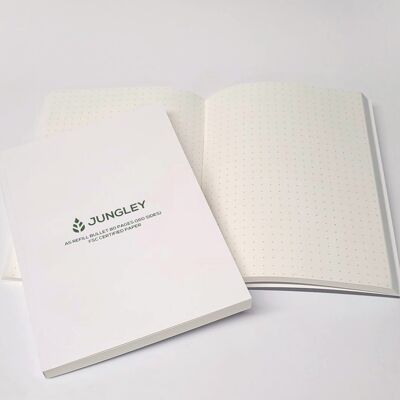 A5 Refill Notebook - Dotted - Pack of 2