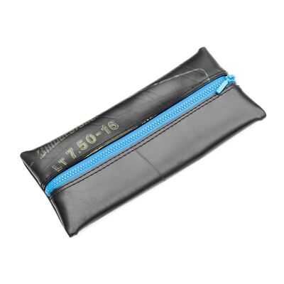I Used To Be A Truck Tyre Rubber Pencil Case - Blue